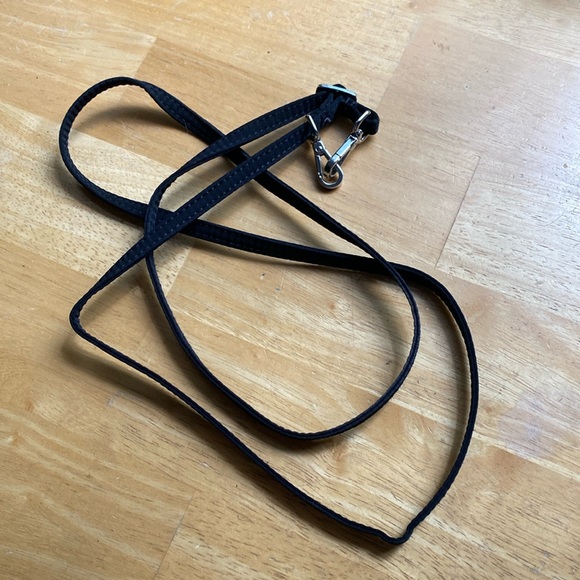 Black canvas black silver strap for Bag 25-50”, in great condition #blC - Picture 1 of 6